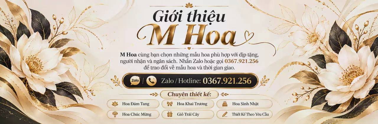 Ảnh bìa Shop hoa tươi TPHCM - Để lời nhắn thêm dịu dàng